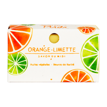 Karité-Seife Orange-Limette