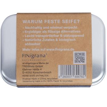 Preview: Seifendose Alu mit Einleger, Prägung: "SEIFE" - mit Banderole