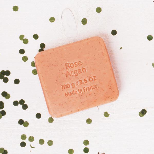 BIO Arganseife Rose · 100g