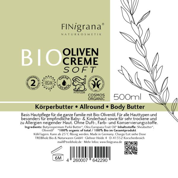 Bio-Olivencreme · 500ml