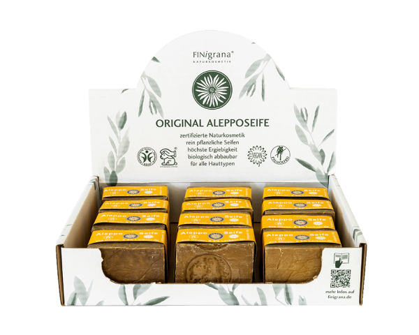 Olivenseife mit 8% Lorbeeröl · 180g