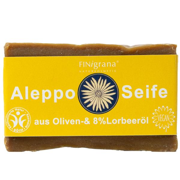 Olivenseife mit 8% Lorbeeröl · 180g